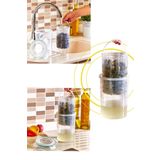 Meleni Home Zeytinlik Süzgeçli Zeytin Turşu Saklama Kabı 1,5 Lt
