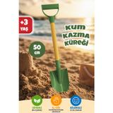 Meleni Toys Kum Kazma Küreği - Çocuk Bahçe Plaj Kum Aktivite Oyuncağı Yeşil