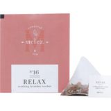 Melez Tea Relax Lavantalı Rooibos Çay Poşeti Kutusu 12'li 30 gr Doğal İçerik ve Ferahlatıcı Lezzet