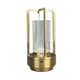MELFSHOP NOAS YL86 1245 Halki Şarjlı Masa Lambası 3 Renk Gold