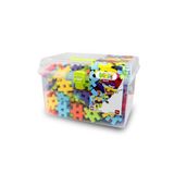 Meli Maxi Travel Box 220-220 renkli yaratıcı oyun blokları - pratik seyahat kutusu dahil