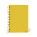 Meli Melek Melimelek Kareli Defter Sarı (Bez Ciltli) - Ceyda Düvenci