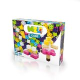 Meli Minis Cube – 100 yapı taşı, kızlar için yaratıcı oyuncak, 2 cm x 2 cm, neon renkler, BPA içermez, CE sertifikalı, pedagojik hediye, 3 yaşından itibaren uygundur