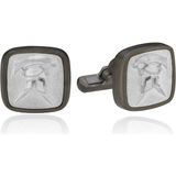 Melie Jewelry Helmet 925 Ayar Gümüş Erkek Kol Düğmesi - Standart