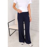 Melike Tatar Lacivert Triko Pantolon 32-7026