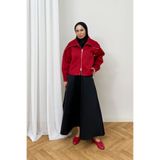 Melike Tatar Scuba Puf Fermuarlı Ceket 3-4060