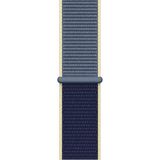 Melikzade Spor Loop Kordon, Apple Watch Series SE/11/10/9/8/7/6/5/4/3 Uyumlu 42mm-41mm-40mm- 38mm, Alaska Mavisi - Lacivert