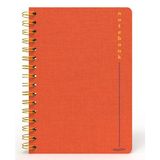 Melimelek Çizgili Defter Turuncu (Bez Ciltli) - Ceyda Düvenci - 1
