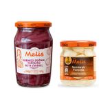 Melis Kırmızı Soğan Turşusu 340g + Sarımsak Turşusu 180g