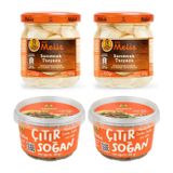 Melis Sarımsak Turşusu 105 gr 2 Adet + Çıtır Soğan 100 gr 2 Adet