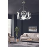 Melisa Modern Sarkıt LED Avize Powerled Lümen Gücü Yüksek - 1 - Krom