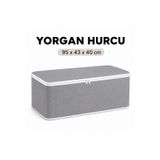 Melisa tekstil Büyük Boy Yorgan Saklama Hurcu 95 × 43 × 40 cm