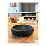 MelisArt3D Dünyası Modern Siyah Spiral Kase – Minimal Ev Dekoru Dekoratif Obje