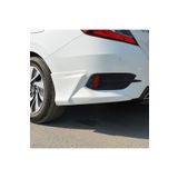 Meliset (Boyasız) Honda Civic Arka Tampon Kaşı 2016 Sonrasına Uyumludur