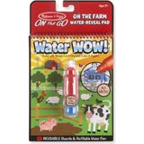 Melissa & Doug Water Wow! Su İle Boyama Kitabı Çiftlik 4 Sayfa 3 Yaş ve Üzeri İçin Eğlenceli Aktivite