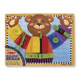 Melissa&Doug 3784 Ahşap Temel Beceri Geliştirme Tahtası