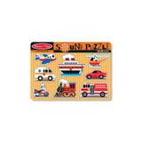 MELISSA&DOUG AHŞAP SESLİ YAPBOZ ARAÇLAR