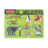 MELISSA&DOUG AHŞAP SESLİ YAPBOZ / HAYVANAT BAHÇESİ