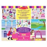 Melissa&Doug MD004306 Prenses Tak Çıkar Çıkartma Kitabı