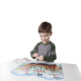 Melissa&Doug MD009102 Kabartmalı Tak Çıkar Çıkartma Seti Korsanlar