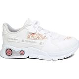 Meliten Kids Beyaz Pudra Unisex Kids Sneaker Esnek Rahat Kalıp Çocuk Spor Ayakkabı Tam Kalıp Günlük Ayakkabı - Beyaz - Pudra