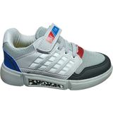 Meliten Kids Buz Siyah Unisex Kids Sneaker Esnek Rahat Kalıp Çocuk Spor Ayakkabı Tam Kalıp Günlük Ayakkabı - Siyah - Kırmızı