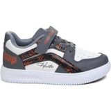 Meliten Kids Gri- Orange Unisex Kids Sneaker Esnek Rahat Kalıp Çocuk Spor Ayakkabı Günlük Ayakkabı New Hunter
