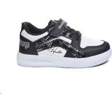 Meliten Kids Siyah Beyaz Unisex Kids Sneaker Esnek Rahat Kalıp Çocuk Spor Ayakkabı Günlük Ayakkabı New Hunter - Siyah - Beyaz