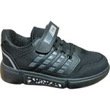 Meliten Kids Siyah Unisex Kids Sneaker Esnek Rahat Kalıp Çocuk Spor Ayakkabı Tam Kalıp Günlük Ayakkabı