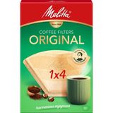 Melitta 1x4® Original Kahverengi Kahve Filtre Kağıdı - 80 Adet