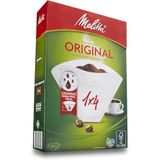 Melitta Original Beyaz Kahve Filtre Kağıdı 1x4 Numara 80'li Paket