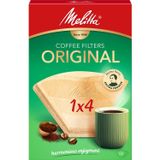 Melitta Original Kahverengi Kahve Filtre Kağıdı 1x4 Numara 80'li Paket