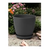Melkan Home Dekoratif Begonya Saksı 22 Litre Siyah Modern Begonya Saksı Siyah
