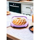 Melkan Home Kek Fanusu & Pasta Fanusu Kilitli Kapaklı Kek Fanusu 7 Litre Mor Mor - Çok Renkli - 1 Adet
