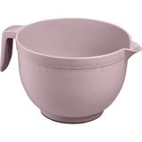 Melkan Home Mikser Kase, Çırpma Kabı, Kulplu Mikser Karıştırma Kabı 3 Litre Krem Mikser Kabı - Pudra