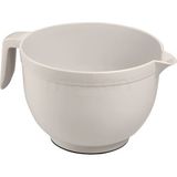 Melkan Home Mikser Kase, Çırpma Kabı, Kulplu Mikser Karıştırma Kabı 3 Litre Krem Mikser Kabı
