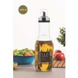 Melkan Home Premium Cam Yağdanlık, Cam Yağlık, Sıvı Yağ Şişesi, Zeytinyağı Şişesi Cam Yağdanlık 1000ML
