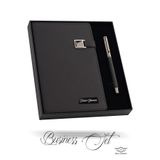 MELL & SWIPE Kişiye İsme Özel Kalem Premium Termo Deri Defter Ajanda Deri Gövde Toucpen Kalem Set Kutu Hediyelik