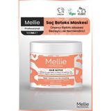 Mellie Professional Saç Botoks Maskesi 500 ml Onarıcı Besleyici ve Nemlendirici Krem Doğal İçerik