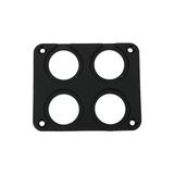 MELLİFERA Karavan Tekne Yat Için 4 Lü Pano Tip USB Voltmetre Için Plastik Panel