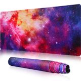 MELLIFLURORA Üstün Mikro Dokuma Kumaşlı Büyük Oyun Mouse Pad, Dikişli Kenarları ile Genişletilmiş Masa Mousepad Kaymaz Taban, Oyuncular, Ofis ve Ev için Suya Dayanıklı Klavye Pedi, 88,9 x 39,4 cm