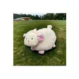 Mellito Toyzz 30 Cm Sevimli Beyaz Kuzu Peluş Oyuncak & Uyku Arkadaşı & Hediyelik Tombul Kuzucuk