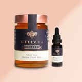 Mellona Organik Yüksek Yayla 450 gr Süzme Çiçek Balı+20 ml Propolis - 470 gr
