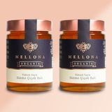 Mellona Organik Yüksek Yayla Süzme Çiçek Balı 450 gr*2'li - 900 gr