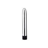 Melo Silver Metal Vibrating Anal Ve Vajinal Metal Seks Oyuncağı Vibratör