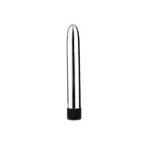 Melo Silver Metal Vibrating Anal Ve Vajinal Metal Sex Oyuncağı Vibratör