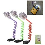 Melocyphia Gameboy Pocket Konsolu için GBC GBP için Paketli Solucan Ekran Işığı Led Aydınlatma Gece Lambası