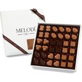 Melodi Çikolata Spesiyal Pralin Fındık Kremalı ve Ballı Aromalı Özel Hediye Kutusu