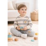 Melodi Kids Erkek Çocuk Mevsimlik Alt Üst Takım Eşofman - 3-4 Y - Gri