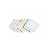 Melodi Scarf 6 Adet Kadın Tesettür İç Başörtüsü İç Tülbent Beyaz Kenarı Renkli Oyalı